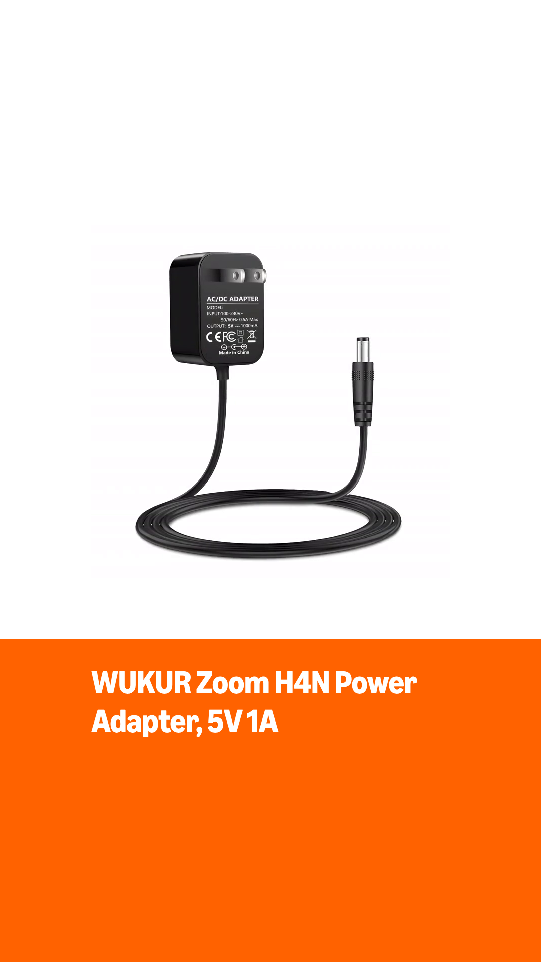 Amazon.com : Replacement for Zoom H4N Power Adapter Compatible